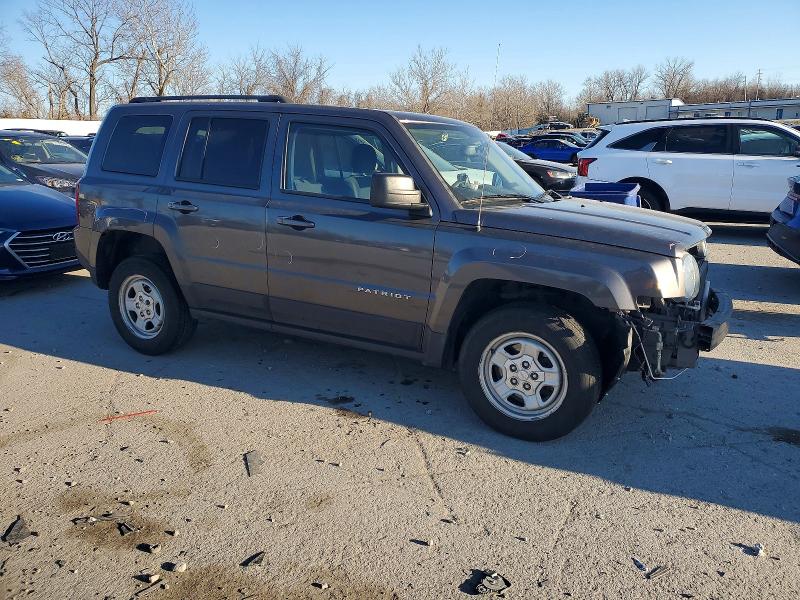Photo 4 from auction – 2016 JEEP PATRIOT SP with VIN 1C4NJRBB6GD781082