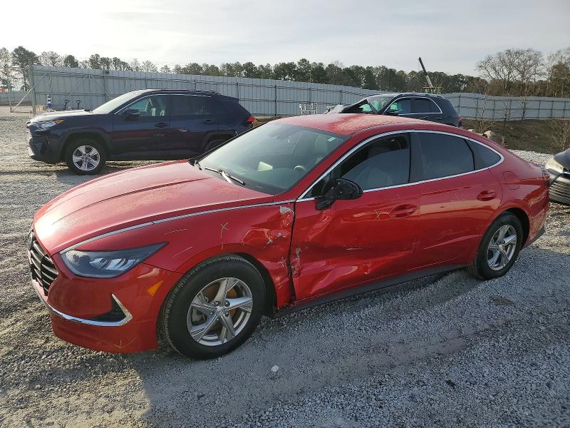 HYUNDAI SONATA 2021 with VIN 5NPEG4JAXMH126715 - Photo from auction