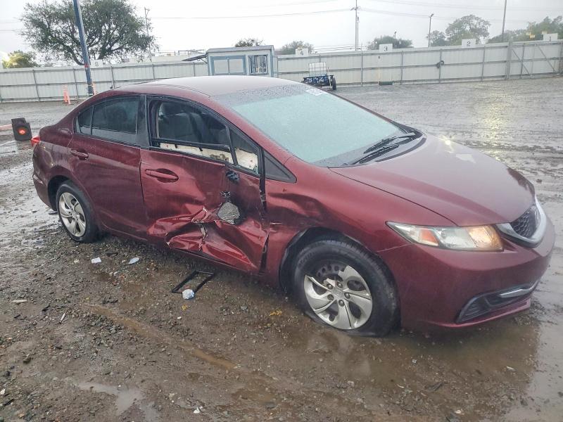 Фото 4 с аукциона – 2013 HONDA CIVIC LX с VIN 19XFB2F57DE257463