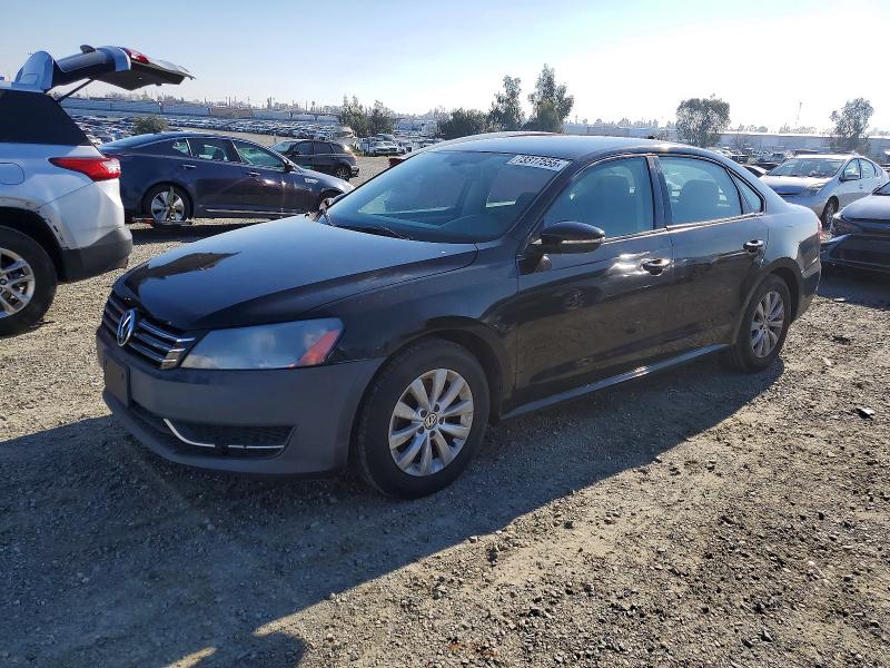 Photo 1 from auction – 2012 VOLKSWAGEN PASSAT S with VIN 1VWAP7A3XCC089450