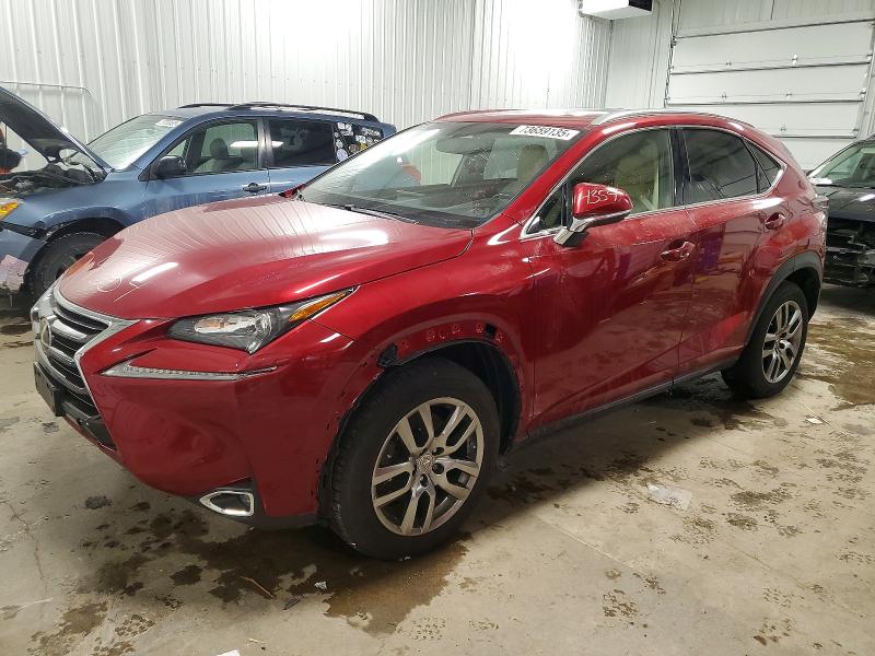 LEXUS NX 2016 with VIN JTJBARBZ5G2057666 - Photo from auction