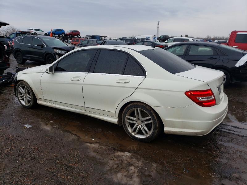 Photo 2 from auction – 2012 MERCEDES-BENZ C with VIN WDDGF8FB1CA721534