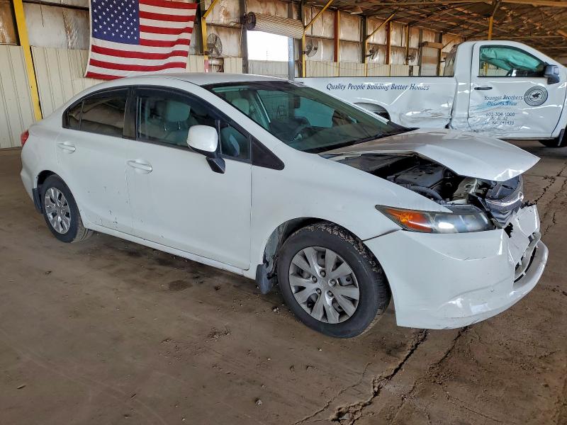 Photo 4 from auction – 2012 HONDA CIVIC LX with VIN 2HGFB2F53CH587931