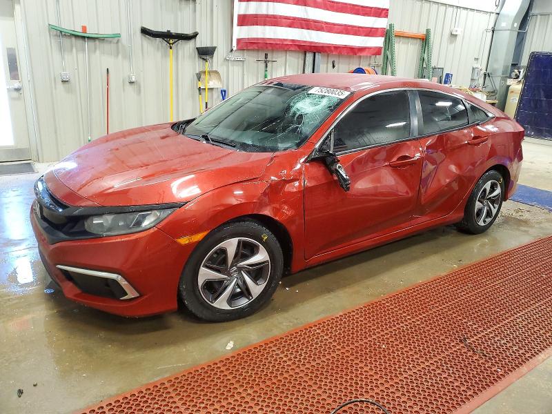 HONDA CIVIC 2019 with VIN 19XFC2F63KE018091 - Photo from auction