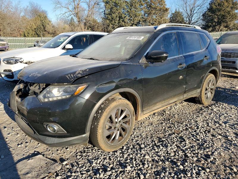 NISSAN ROGUE S 2016 with VIN 5N1AT2MV2GC772419 - Photo from auction