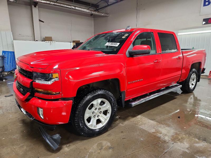 CHEVROLET SILVERADO 2018 with VIN 3GCUKREC2JG619697 - Photo from auction