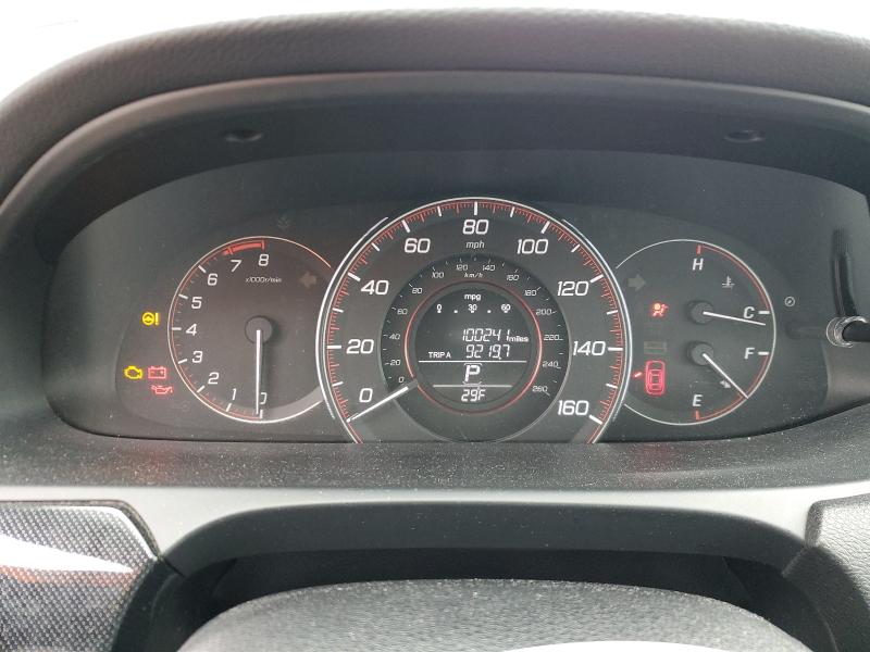 Photo 9 from auction – 2014 HONDA ACCORD with VIN 1HGCR2F57EA294372