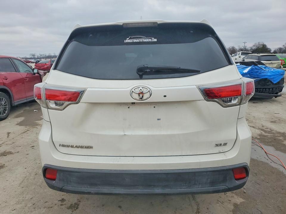 Photo 6 from auction – 2014 TOYOTA HIGHLANDER with VIN 5TDKKRFH6ES024859