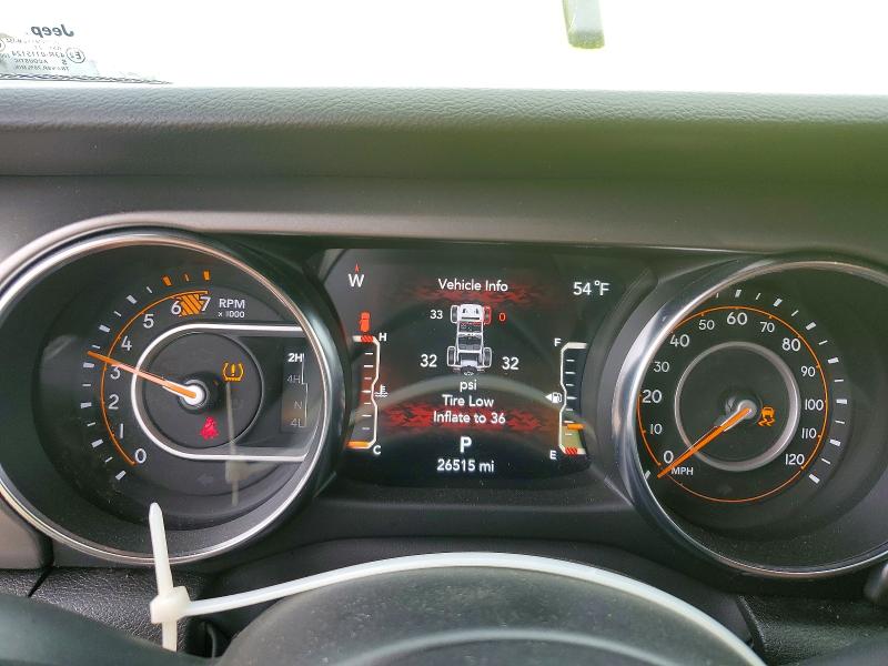 Photo 9 from auction – 2023 JEEP WRANGLER S with VIN 1C4HJXDG7PW618584