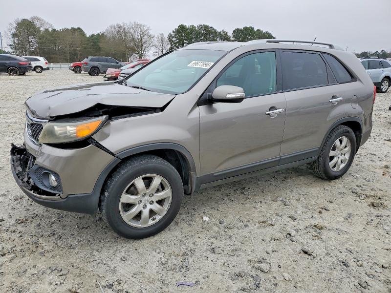 KIA SORENTO BA 2011 with VIN 5XYKT4A15BG139214 - Photo from auction