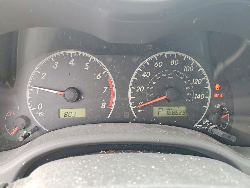 Photo 9 from auction – 2009 TOYOTA COROLLA BA with VIN JTDBL40E699040188