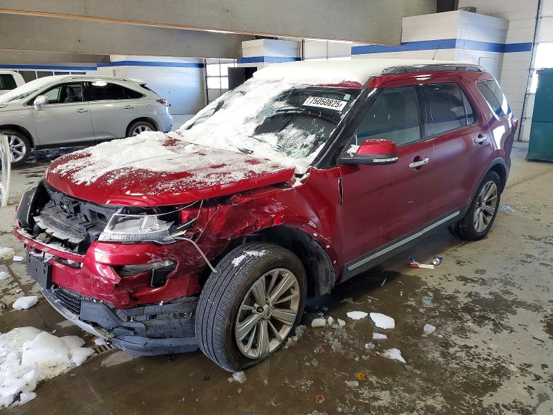 FORD EXPLORER 2018 with VIN 1FM5K8FH8JGC95929 - Photo from auction