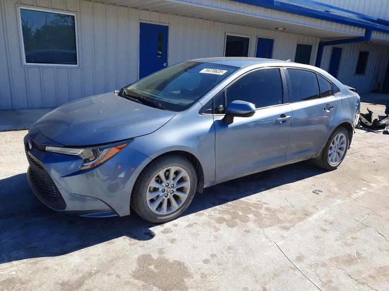 TOYOTA COROLLA 2022 with VIN JTDVPMAE9NJ221827 - Photo from auction