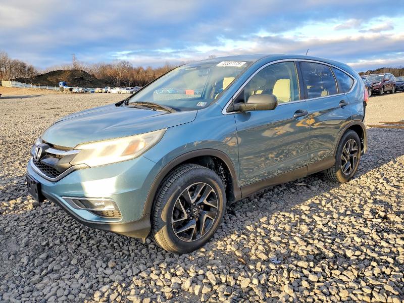 HONDA CR-V SE 2016 with VIN 5J6RM4H49GL084722 - Photo from auction