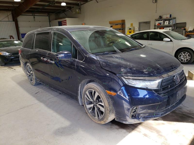Photo 4 from auction – 2021 HONDA ODYSSEY with VIN 5FNRL6H84MB029469