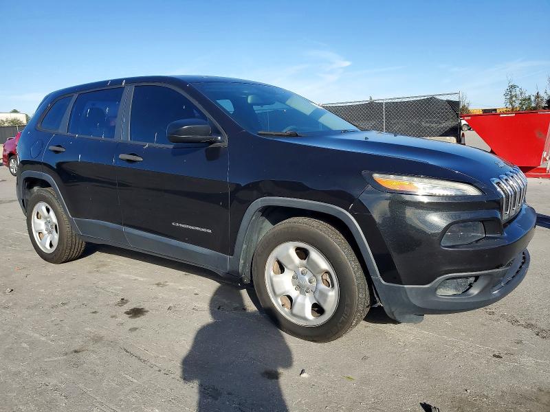 Photo 4 from auction – 2014 JEEP CHEROKEE with VIN 1C4PJLAB3EW201120