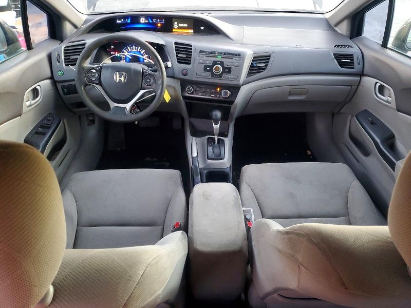 Photo 8 from auction – 2012 HONDA CIVIC LX with VIN 19XFB2F54CE345983