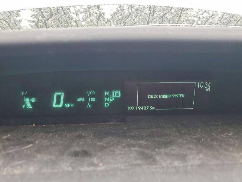 Photo 9 from auction – 2010 TOYOTA PRIUS with VIN JTDKN3DU9A0135441