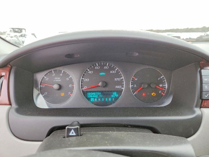 Photo 9 from auction – 2007 CHEVROLET IMPALA LT with VIN 2G1WU58R879147626