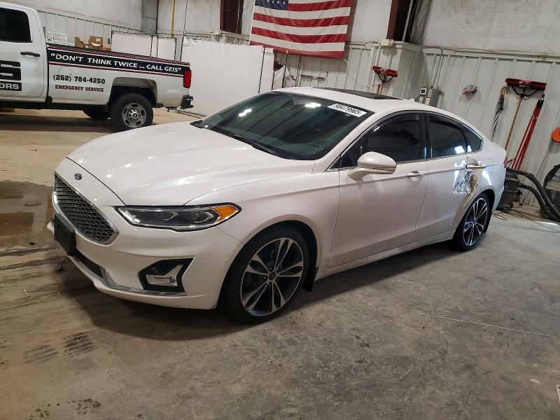 FORD FUSION 2019 with VIN 3FA6P0K91KR164609 - Photo from auction
