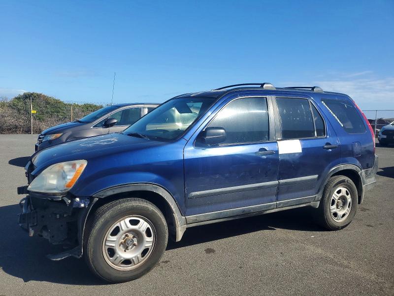 HONDA CR-V LX 2005 with VIN JHLRD68575C010399 - Photo from auction