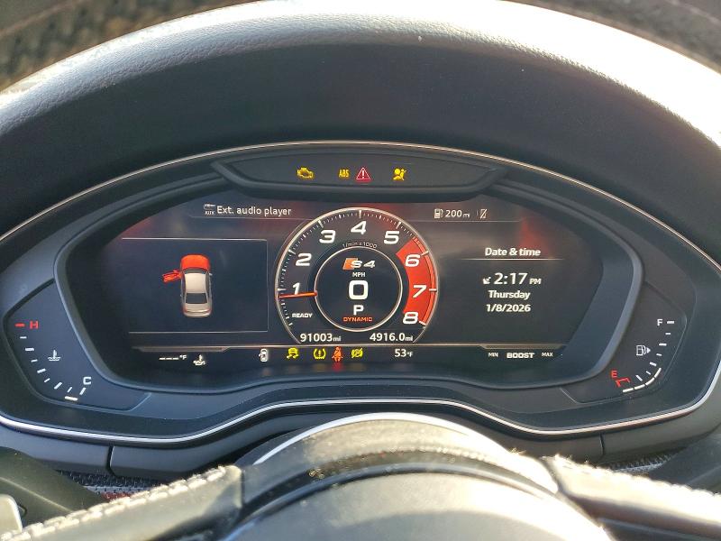 Photo 9 from auction – 2019 AUDI S4 PREMIUM with VIN WAUB4AF42KA085379