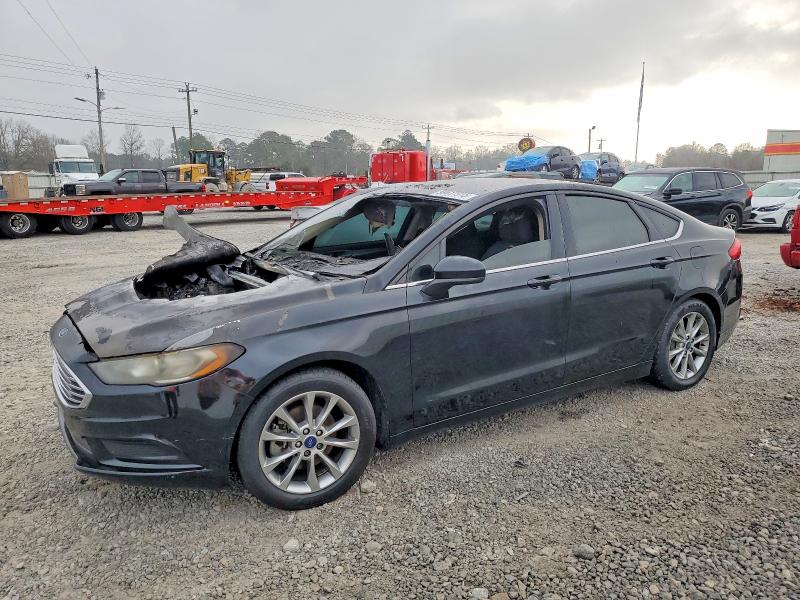 FORD FUSION SE 2017 with VIN 3FA6P0H72HR332448 - Photo from auction