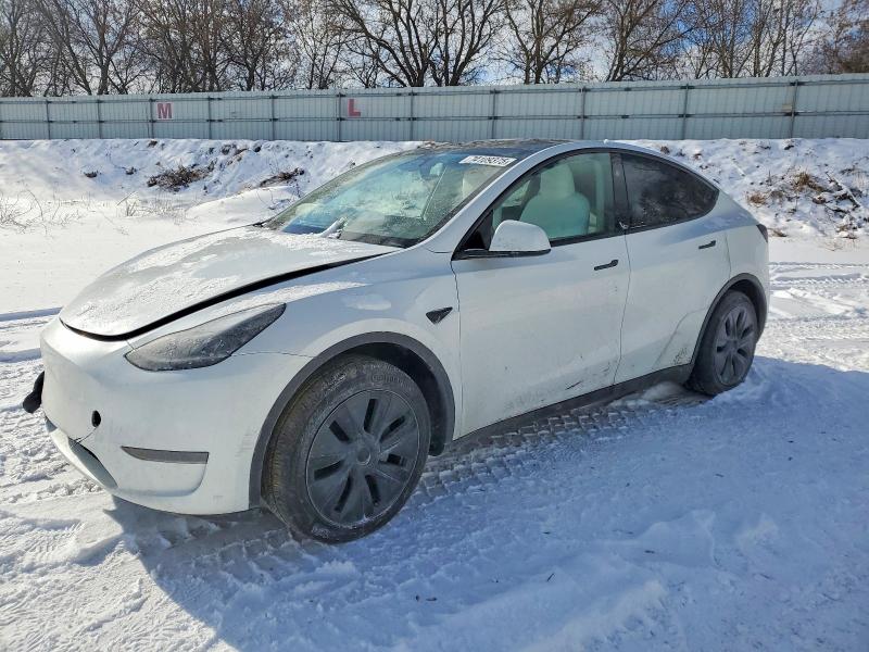 TESLA MODEL Y 2024 with VIN 7SAYGDED5RF103322 - Photo from auction