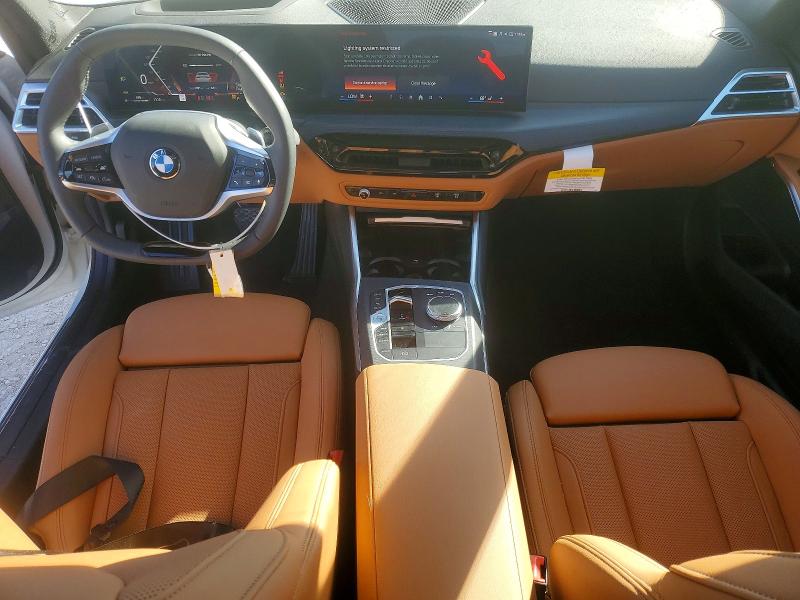 Photo 8 from auction – 2025 BMW 330I with VIN 3MW69CW06S8F32366