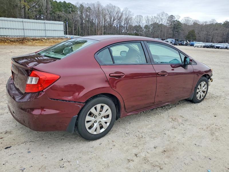 Photo 3 from auction – 2012 HONDA CIVIC with VIN 19XFB2F50CE062321