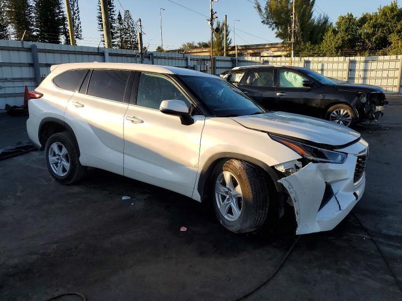 Photo 4 from auction – 2021 TOYOTA HIGHLANDER with VIN 5TDCZRAH5MS527059