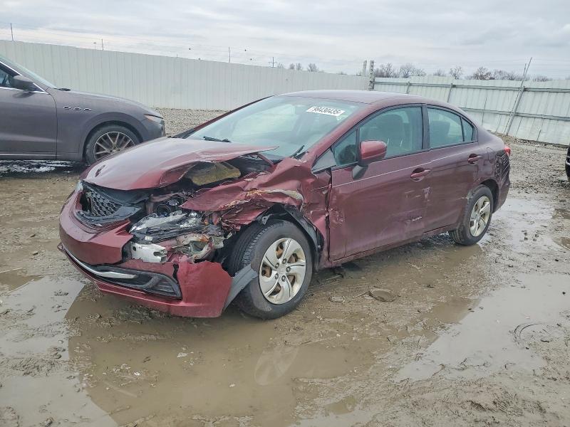 Photo 1 from auction – 2015 HONDA CIVIC LX with VIN 19XFB2F52FE119817