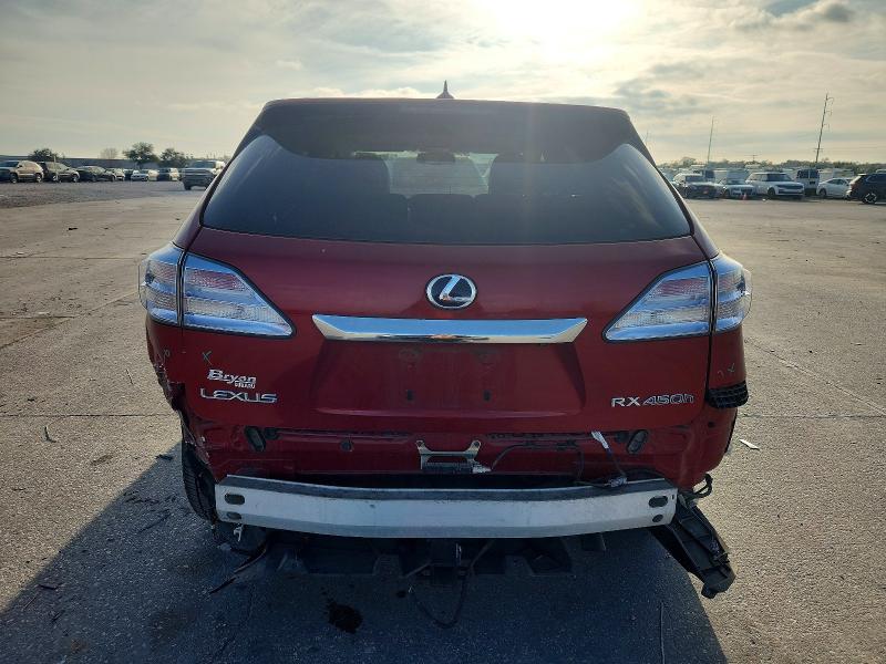 Photo 6 from auction – 2010 LEXUS RX 450H with VIN JTJZB1BA4A2401356