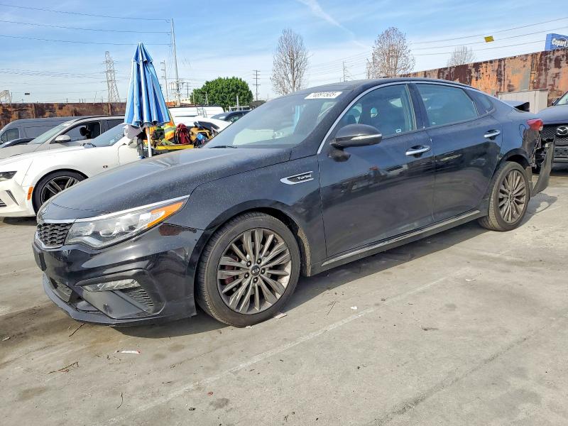 KIA OPTIMA SXL 2019 with VIN 5XXGV4L25KG301739 - Photo from auction