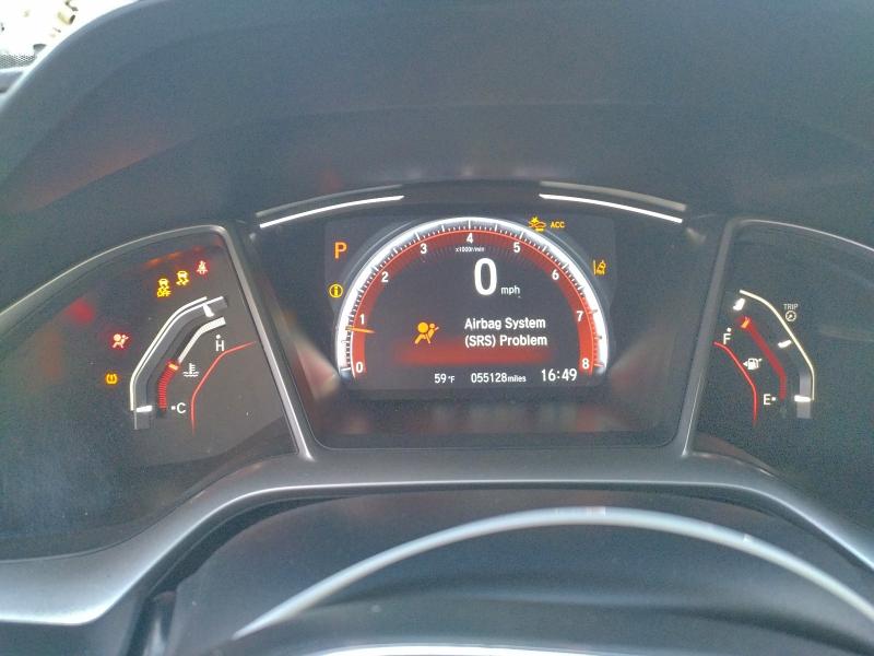 Photo 9 from auction – 2020 HONDA CIVIC with VIN 19XFC2F87LE202162
