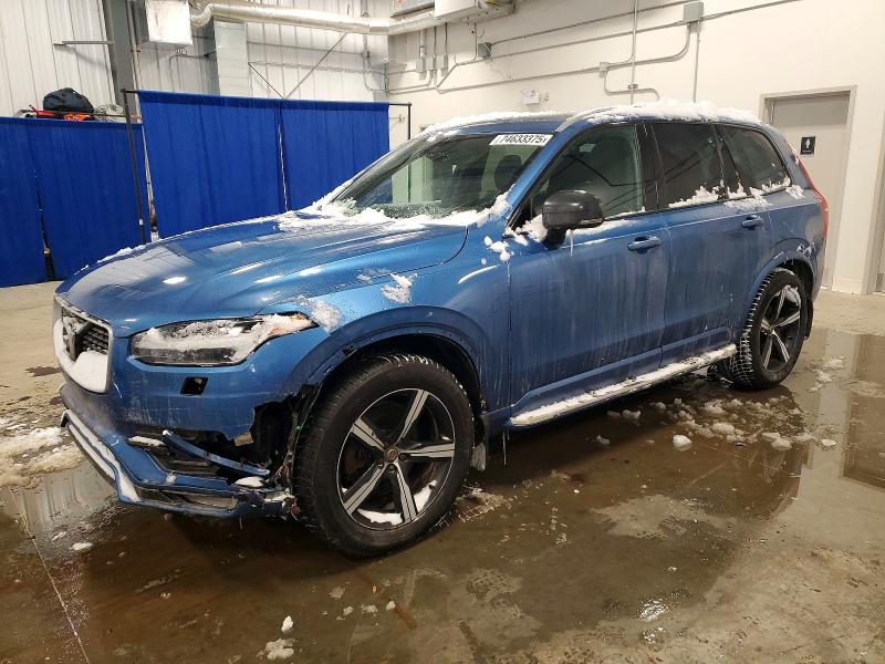 VOLVO XC90 T6 2017 with VIN YV4A22PM0H1111296 - Photo from auction