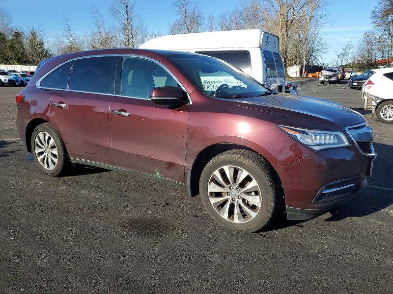 Photo 4 from auction – 2014 ACURA MDX TECHNO with VIN 5FRYD4H46EB017088