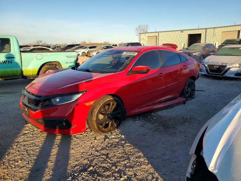 HONDA CIVIC SPOR 2019 with VIN 2HGFC2F83KH501443 - Photo from auction