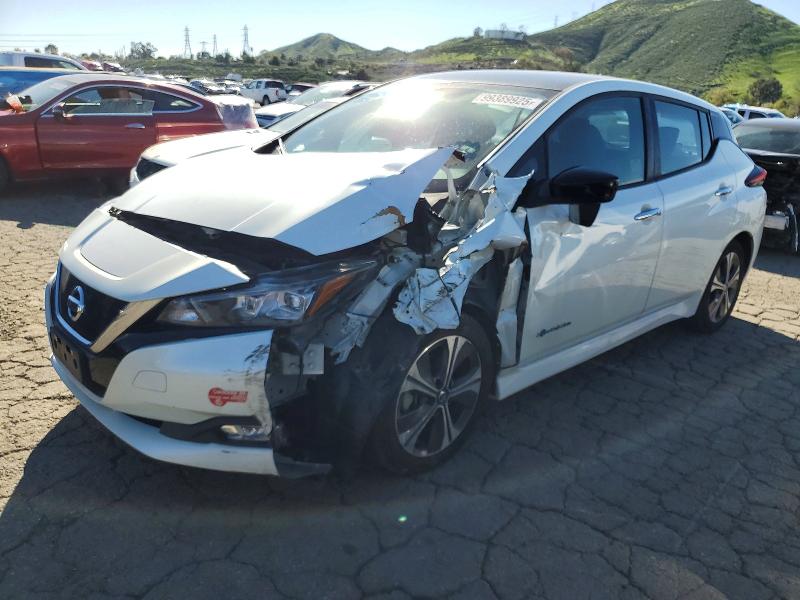 NISSAN LEAF S 2018 with VIN 1N4AZ1CPXJC306301 - Photo from auction
