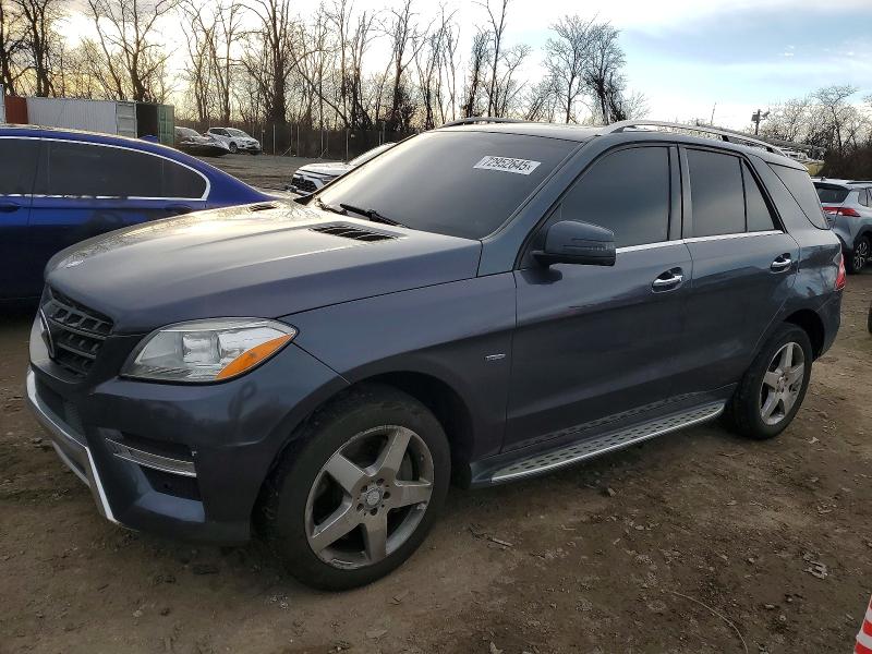 MERCEDES-BENZ ML 2012 with VIN 4JGDA7DB9CA049727 - Photo from auction