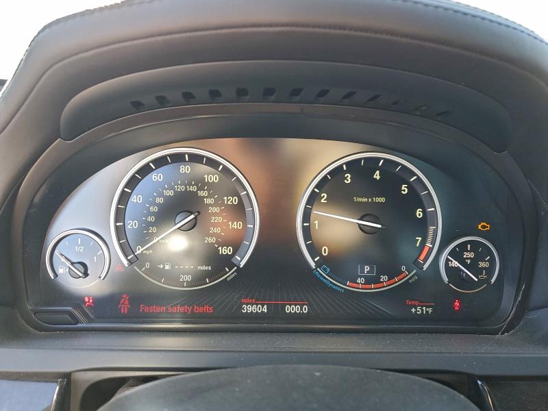 Photo 9 from auction – 2013 BMW 750 I with VIN WBAYA8C52DD227742