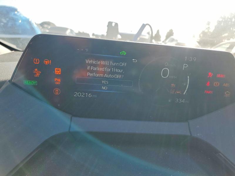 Photo 9 from auction – 2025 TOYOTA PRIUS LE with VIN JTDACAAU2S3054968