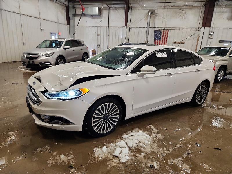 Photo 1 from auction – 2018 FORD FUSION with VIN 3FA6P0HD5JR283516