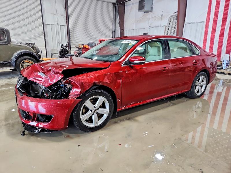 VOLKSWAGEN PASSAT SE 2015 with VIN 1VWBV7A30FC100745 - Photo from auction
