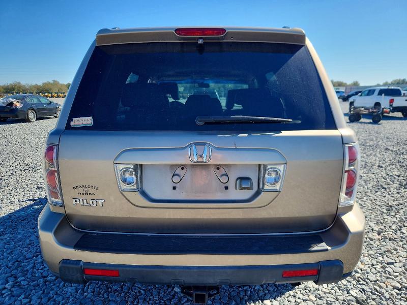 Photo 6 from auction – 2007 HONDA PILOT EXL with VIN 5FNYF28727B023144