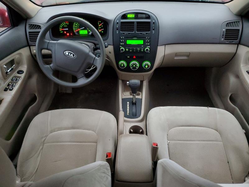 Photo 8 from auction – 2007 KIA SPECTRA EX with VIN KNAFE121975402682