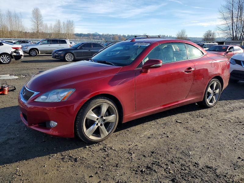 LEXUS IS 250 2010 with VIN JTHFF2C25A2506736 - Photo from auction