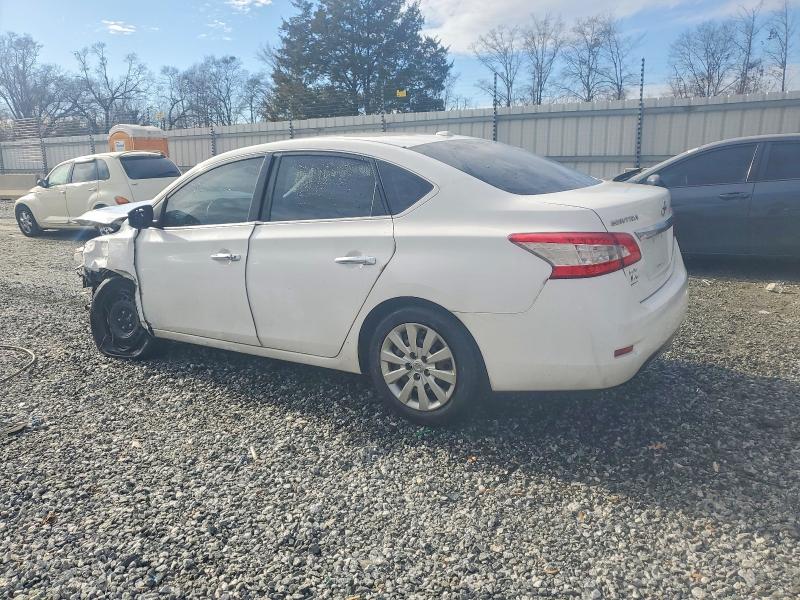 Photo 2 from auction – 2015 NISSAN SENTRA S with VIN 3N1AB7AP9FL678764