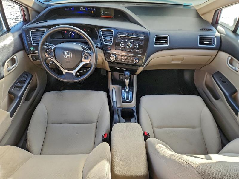 Photo 8 from auction – 2013 HONDA CIVIC LX with VIN 19XFB2F50DE266389