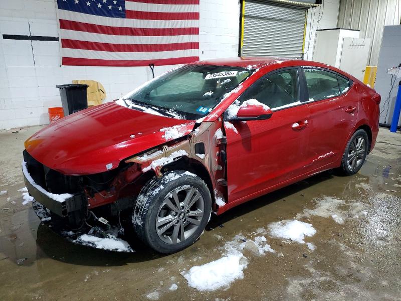 HYUNDAI ELANTRA SE 2017 with VIN 5NPD84LF0HH077046 - Photo from auction